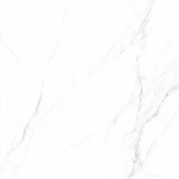 Porcelanato esmaltado blanco tipo mármol 60x120 cm