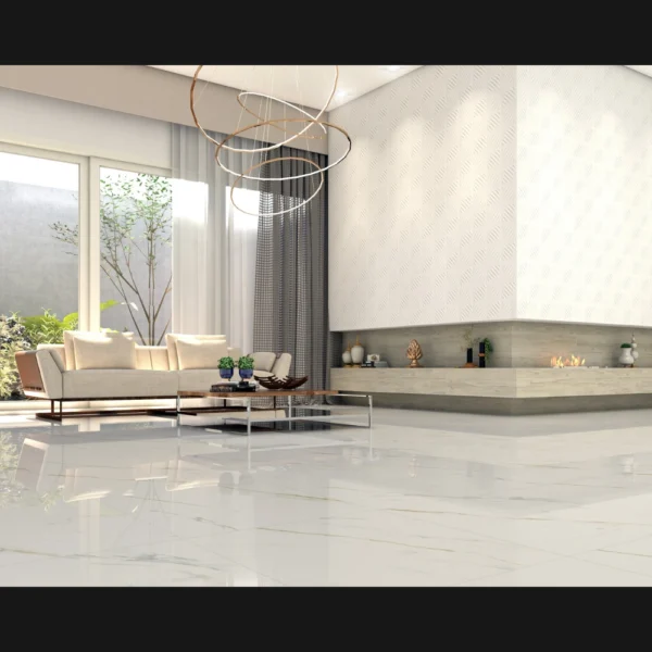 Piso Porcelanato Calacata Oro 56x56 cm