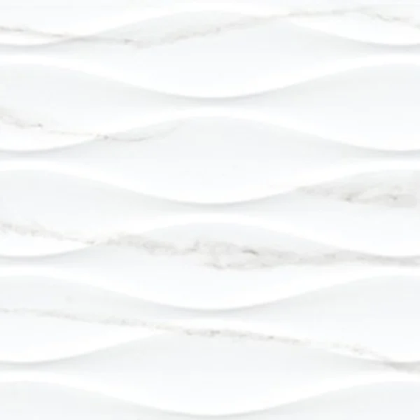 Pared Cerámica Relieve Ondas 32x58 cm