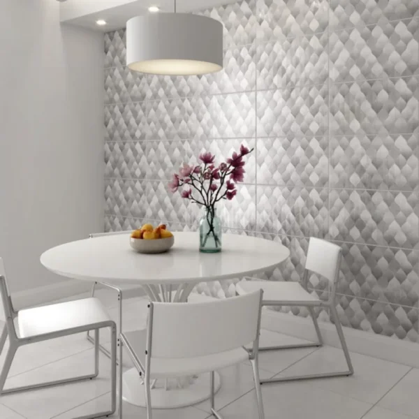 Piso Cerámico Esmaltado Gris Difuminado 58x58 cm