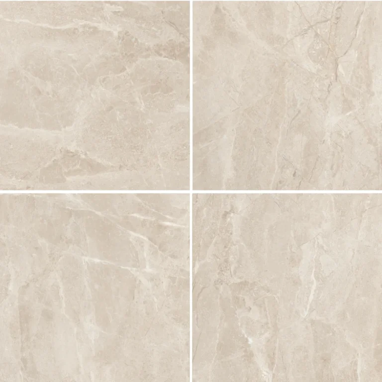 Porcelanato esmaltado beige mármol 60x60cm para pisos y paredes interiores, uso residencial y comercial